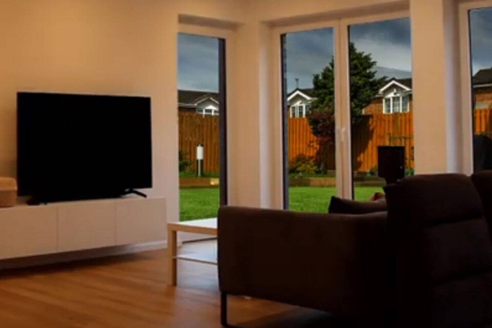interior view of living room