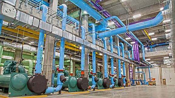 Chiller pipes and equipments