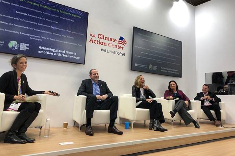 Katie McGinty at the More Bang for the Buck – Investing in Mitigation & Resilience Together panel
