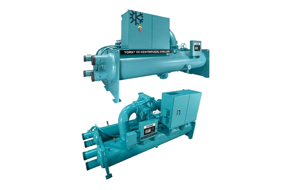 YORK YK and YZ magnetic bearing centrifugal chillers