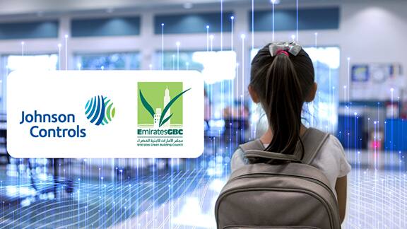 Back-view of a girl wearing a school bag