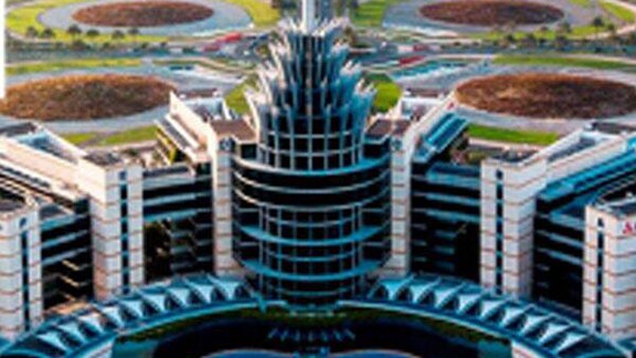 Dubai Silicon Oasis during the day