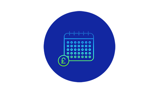 Icon of a calendar