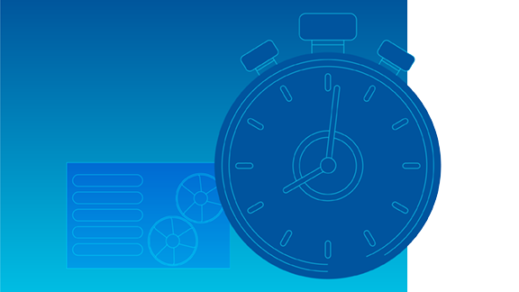 Icon of a clock