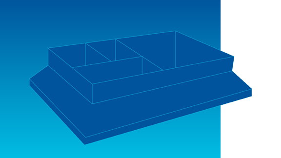 Icon of a rooftop unit
