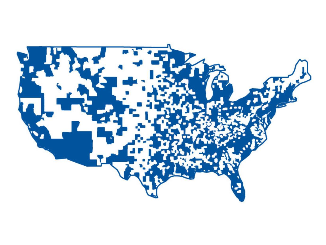 Country Contractor Coverage for 93% of all U.S. Housing