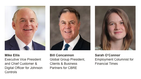 Live speaker : Mike Ellis, Bill Concannon, Sarah O'Connor