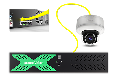 exacqvision lc series video surveillance unit