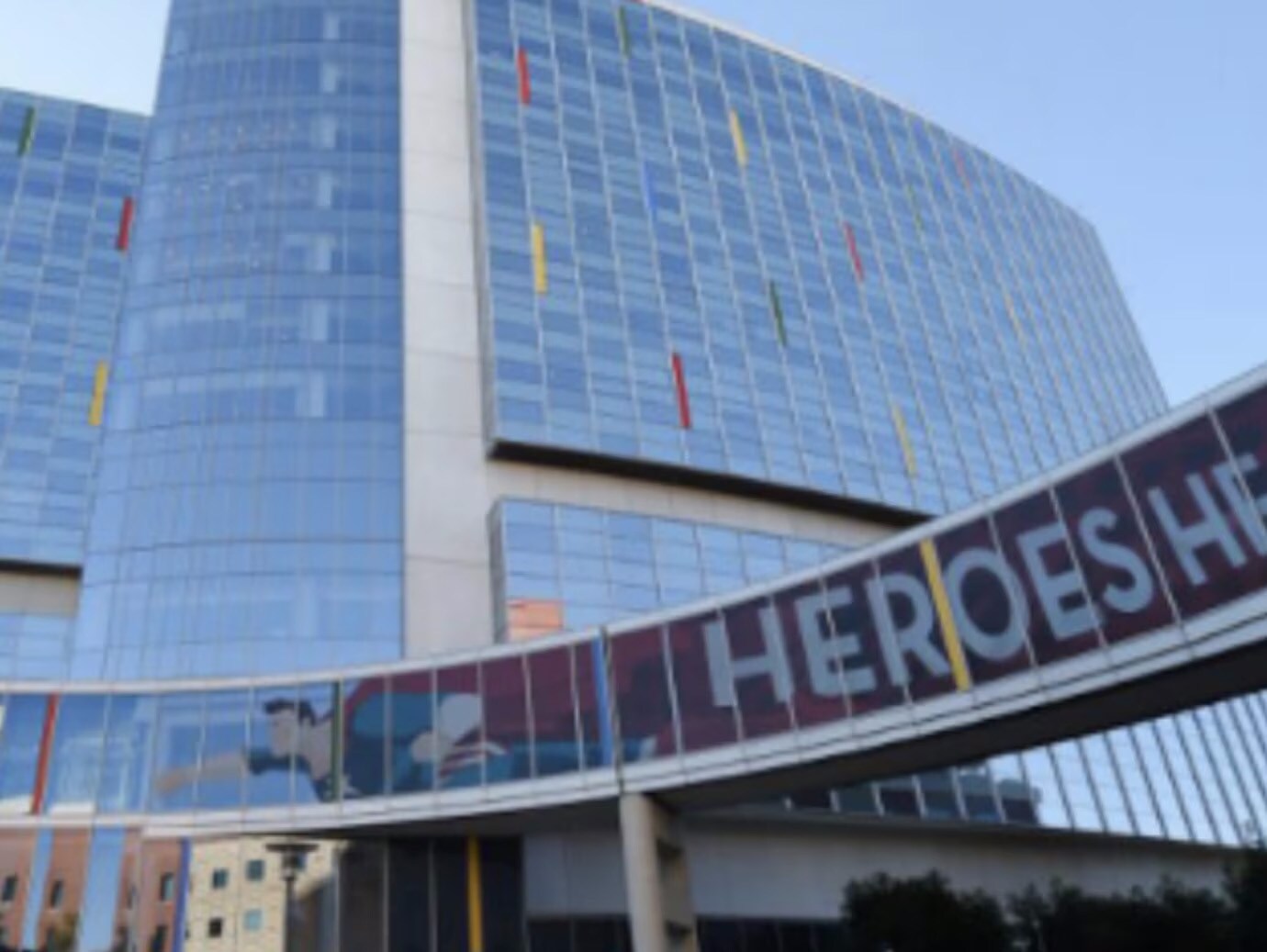 Downward view of the Childens' Hospital in Alabama