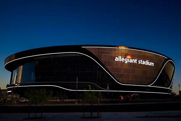 Allegiant Stadium in Las Vegas, Nevada